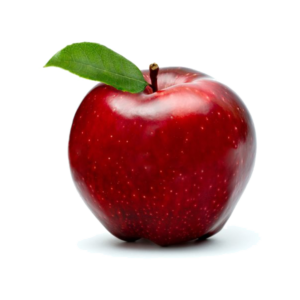سیب تازه قرمز